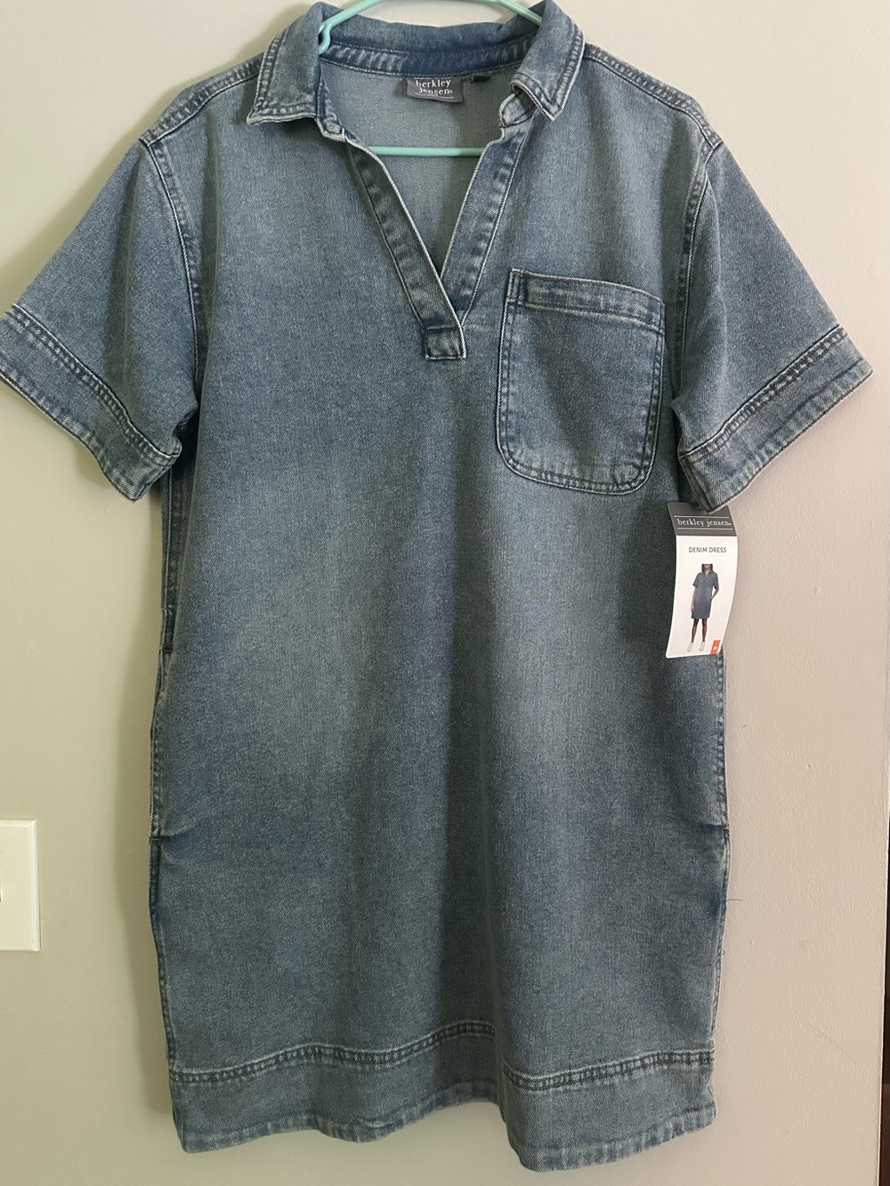 Berkley Jensen Blue Denim Mini Dress